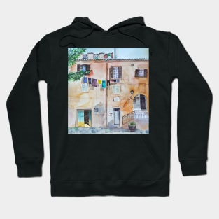 A painted bike ride - La bicicletta Hoodie